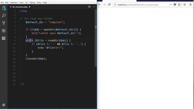 54 How to work with forlder in PHP  - PHP & MySQL Tutorial in Urdu (Basic to Advance)