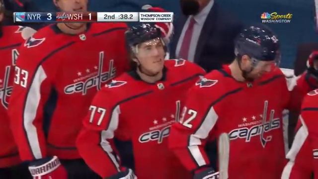 Dmitri Orlov's nice goal vs Rangers for Capitals (2021)