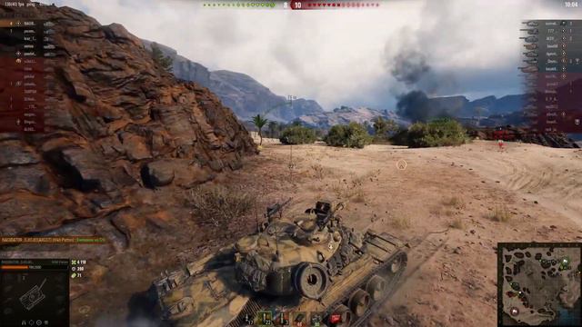 World of Tanks M48A5 Patton - 11 Kills, 7,7 K Damage | Best tank battles | Gameplay PC смотреть онлайн