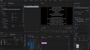 Как Сделать Текст в Стиле Финальных Титр в Adobe Premiere Pro? (Анимация Текста)