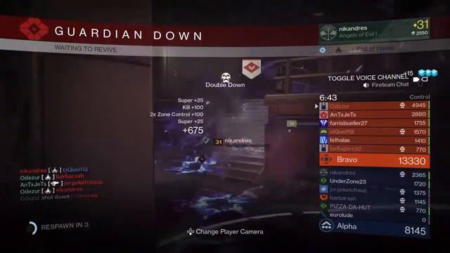 Destiny PVP Control 33 Kills 3.3 K/D [Commentary]- Striker Titan/Thorn смотреть онлайн