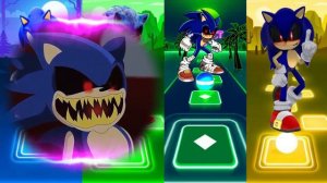 Sonic EXE - Sonic EXE - Sonic EXE - Sonic EXE || Tiles Hop EDM Rush