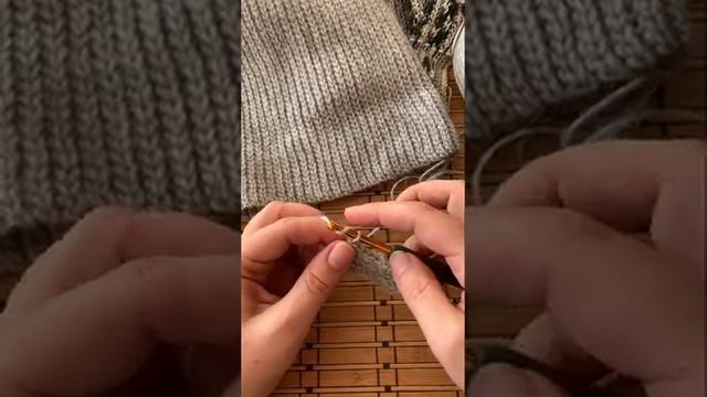 Идеальная резинка крючком: 1х1   (вертикальное видео для instagram)