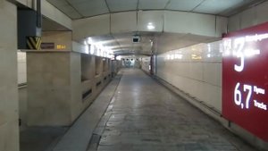 ...как объявляют поезда на Курском вокзале Москвы (HD) (Январь, 2017)