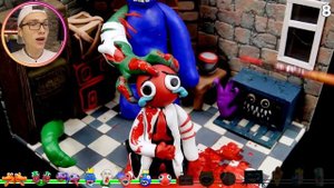 О Боже! Что внутри СИНЕГО ДРУГА ? ? РАДУЖНЫЕ ДРУЗЬЯ ROBLOX в ПОППИ ПЛЕЙТАЙМ