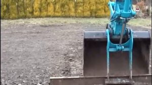 Экскаватор с телескопической стрелой достаёт по 10м. в каждую сторону