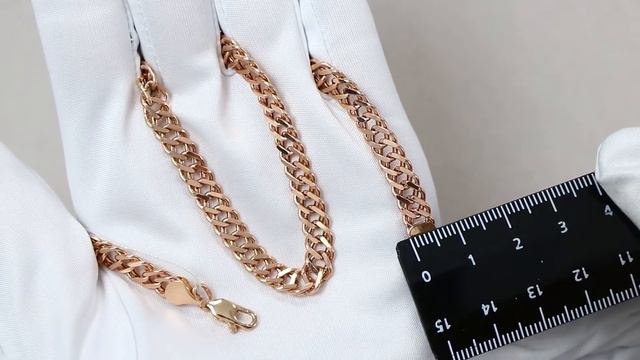 Золотая цепь плетение Двойной Ромб ТД Эстет 01Ц01036100 смотреть онлайн