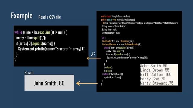 Practice 14: Search Text Data (Basic Java Programming 36)