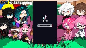 My favorites character react to Deon Hart 2/9 ||Gacha Club|| ||Eng|| By:Qiw?