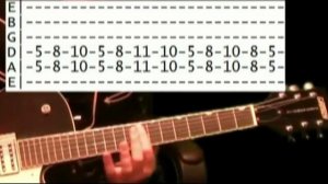 Deep Purple Smoke On the Water Guitar Riff Lesson with Chords and Tab Tutorial