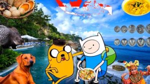 Время приключений на разных языках мем