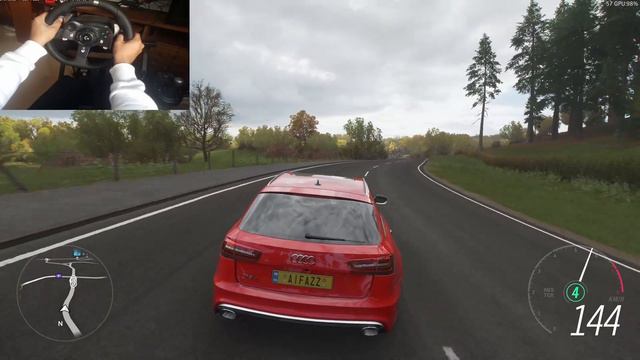 2015 AUDI RS6 AVANT - Forza Horizon 4 Gameplay | Logitech G920 + Shifter [PC] смотреть онлайн