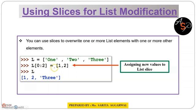 Slicing List | List Slicing in Python | List in Python | Class 11 and 12 | COMPUTER SCIENCE смотреть онлайн
