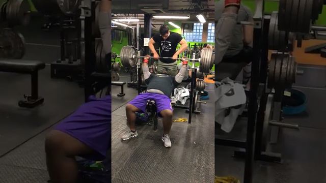 555lbs Incline Press