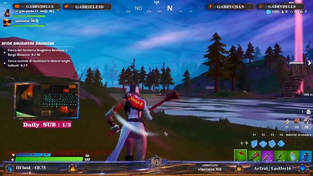 🔴 REGALO IRIS SKIN SE TI ABBONI e SERVER PRIVATI SFILATE CONTEST 2000 V-BUKS! [ FORTNITE LIVE ITA ] смотреть онлайн