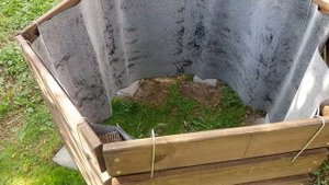 Простой компостный ящик. Установка (2/2) (Box for compost).
