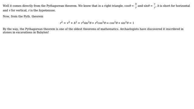 Mathematics: Prove $sin^2theta + cos^2theta = 1$ (16 Solutions!!) смотреть онлайн