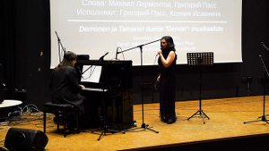 Дуэт Демона (Gregory Pass) и Тамары (Kseniia Isavnina) из мюзикла "Тамара"