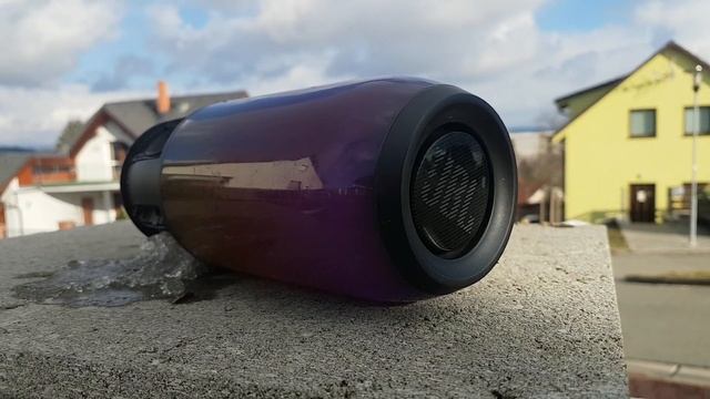 JBL Pulse 3 Bass test 100* waves 60fps
