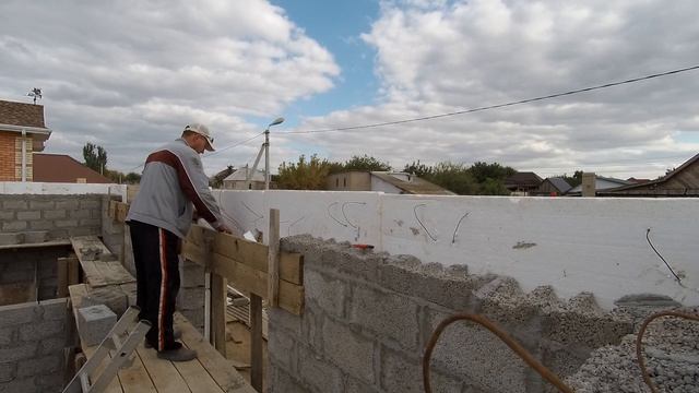 Перемычки над окнами одноэтажного дома смотреть онлайн