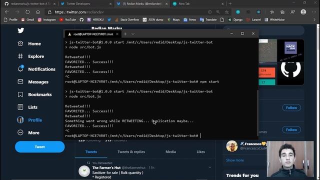 How to build a Twitter Bot with javascript/Node.js (deploy in Heroku)