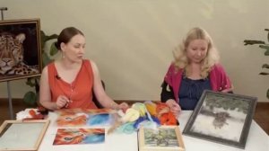 Техника шерстяная акварель  Штучная работа  Выпуск 12