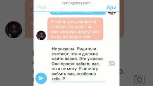 Переписка Ари и Роя.