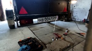прицеп Аляска. ремонт проводки. #авторемонт