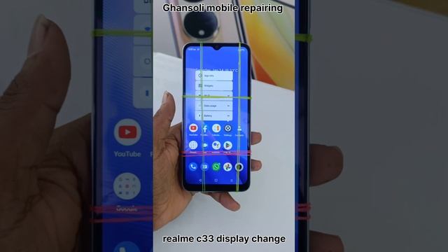 Realme C33 display replacement