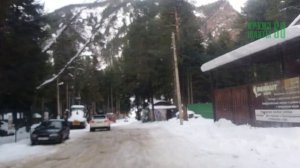 Выезд с Лунной поляны в Архыз