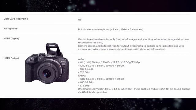 EOS R10 Movie Quality Details - Video Specifications - Canon New Arrival смотреть онлайн
