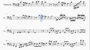 Cello Sheet Music: How to play Shaiapouf Theme (Hunter X Hunter) by Yoshihisa Hirano