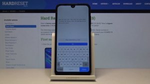 HARD RESET HUAWEI Y5 2019 - Bypass Screen Lock Tutorial