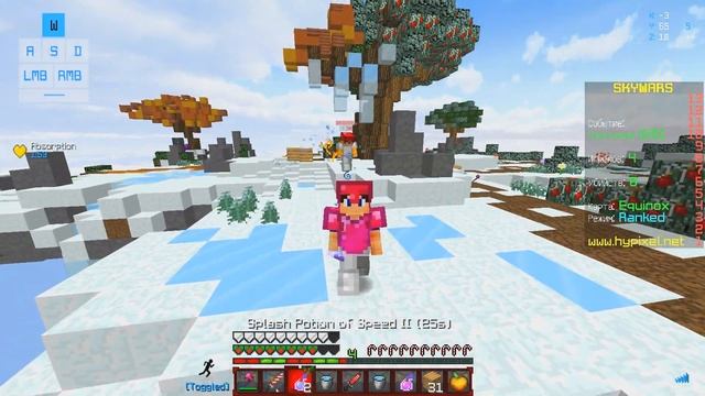 5 ТОПОВЫХ НОВОГОДНИХ РЕСУРСПАКОВ! ЗИМНИЕ РП!Hypixel Sky Wars Mini-Game Minecraft