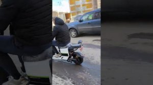 Электроскутер HUACHi Sport Plus (тестируем в движении)