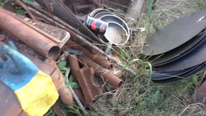 Емкость из 200л бочек для огорода.