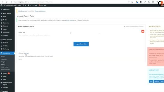 Kroth – Business / Consulting WordPress Theme Download, Installation and Import Demo смотреть онлайн