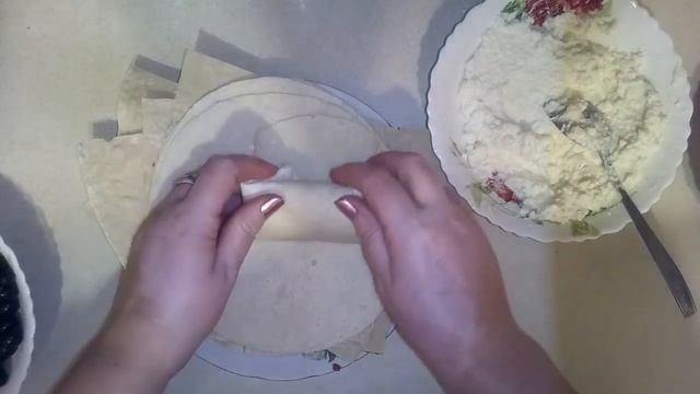 Ну, Очень Вкусные Творожные Конвертики! Быстрый Завтрак.