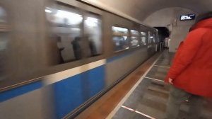 7 Минут Съёмки  или Час пик в московском  метро  на Апл