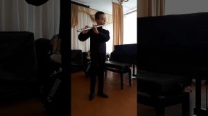 Янгулов Артем,11 лет  Г.Ф. Телеман Фантазия №3   си минор.29.03.2019г