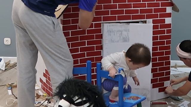 ДОМИК ДЛЯ ДЕТЕЙ ИЗ КАРТОНА СВОИМИ РУКАМИ смотреть онлайн