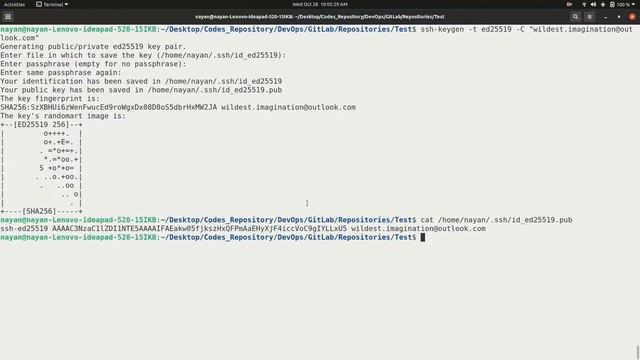 GitLab SSH setup on Linux смотреть онлайн
