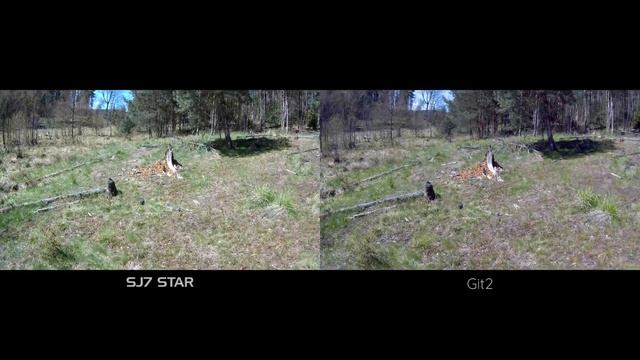 SJCAM SJ7 STAR vs GitUp Git2 - 60FPS GYRO comparison смотреть онлайн