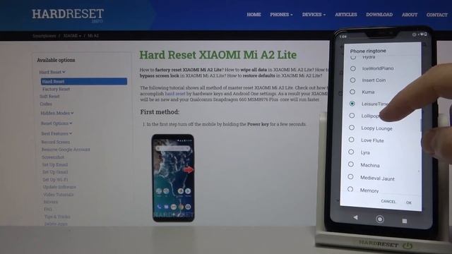 Все рингтоны телефона Xiaomi / Слушаем каждый рингтон на Xiaomi Mi A2 Lite смотреть онлайн
