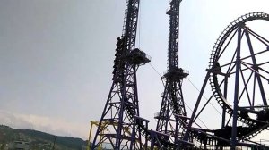 Сочи Парк, фиолетовая американская горка.