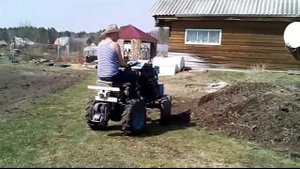 минитрактор из дизельного мотоблока своими руками предварительный результат