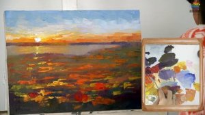 Мастихин для новичков. Урок 4. Маки