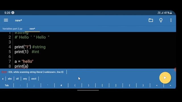 Python Tutorial String Part 3 | தமிழ் | Millions of Mystery