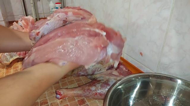 разделка 12ти килограмового индюка смотреть онлайн