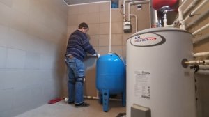 объвязка гидробака и подключение ХВ к бойлеру